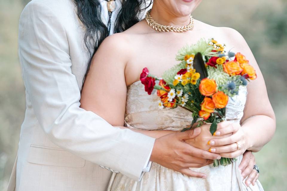 Bride + Groom Portrait