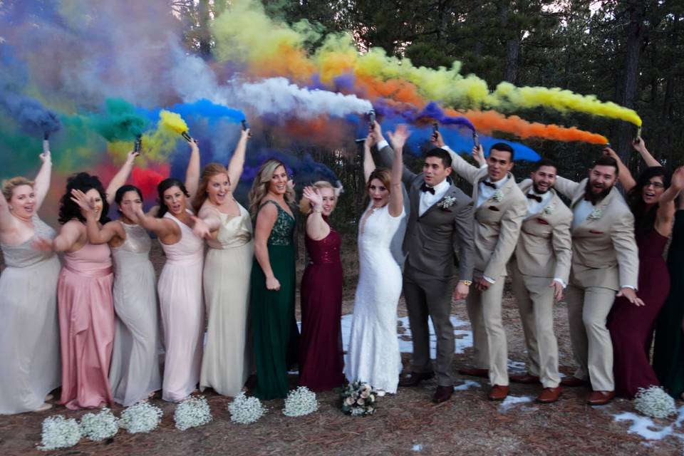 Colorful weddings