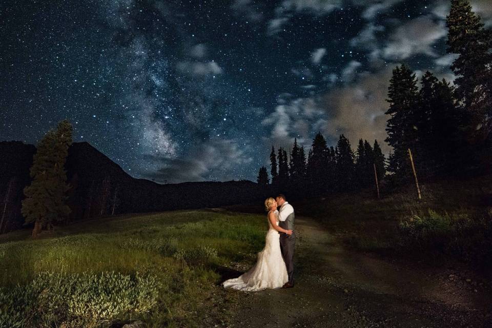 Starry wedding