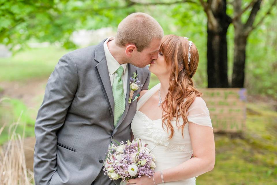 Bride and groom