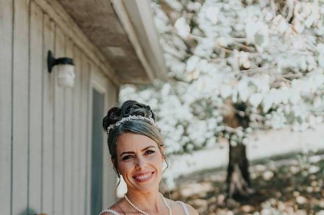 Bride Outside