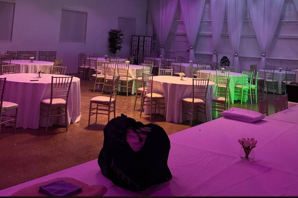 Color Changing Lights Venue