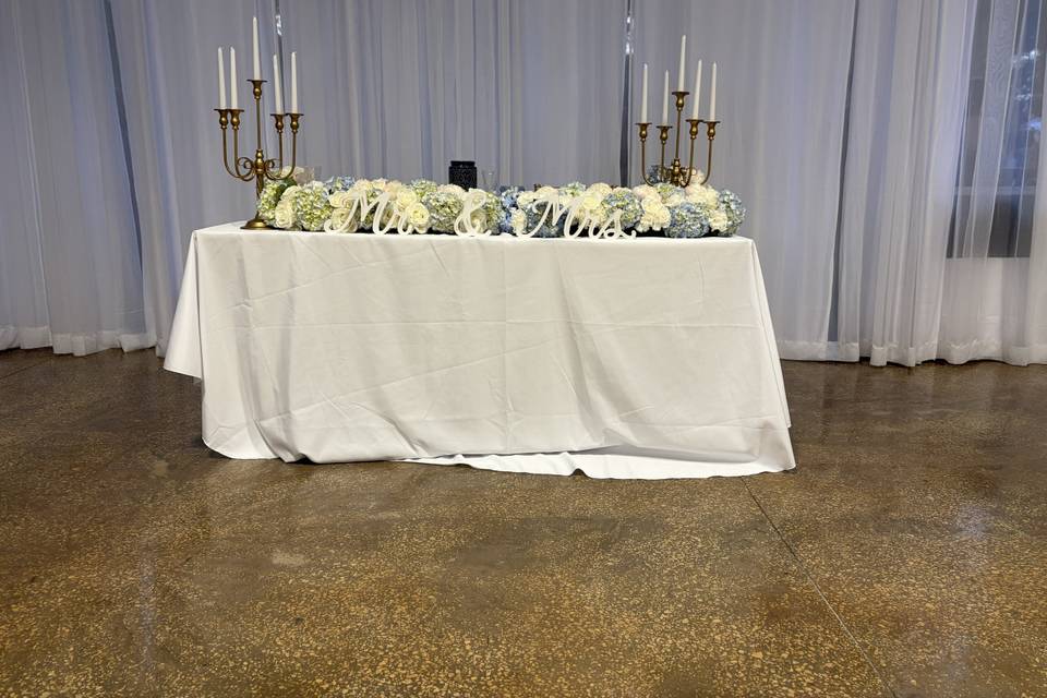 Cake Table
