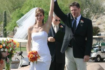 Jessica and Mike, Ahwatukee Foothills Golf Resort, Ahwatukee, AZ, 2007.