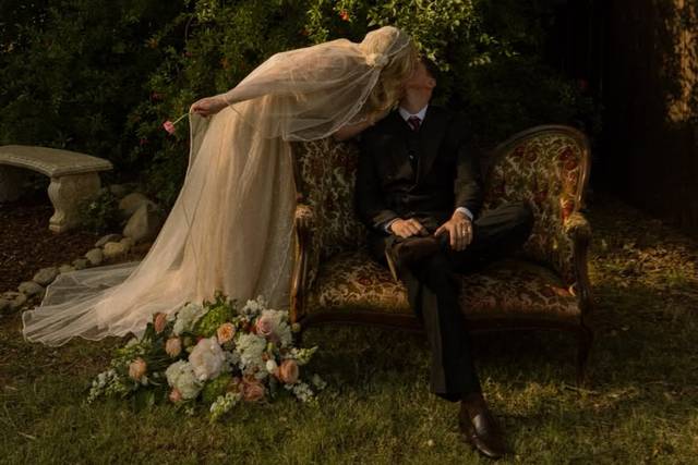 Wedding kiss