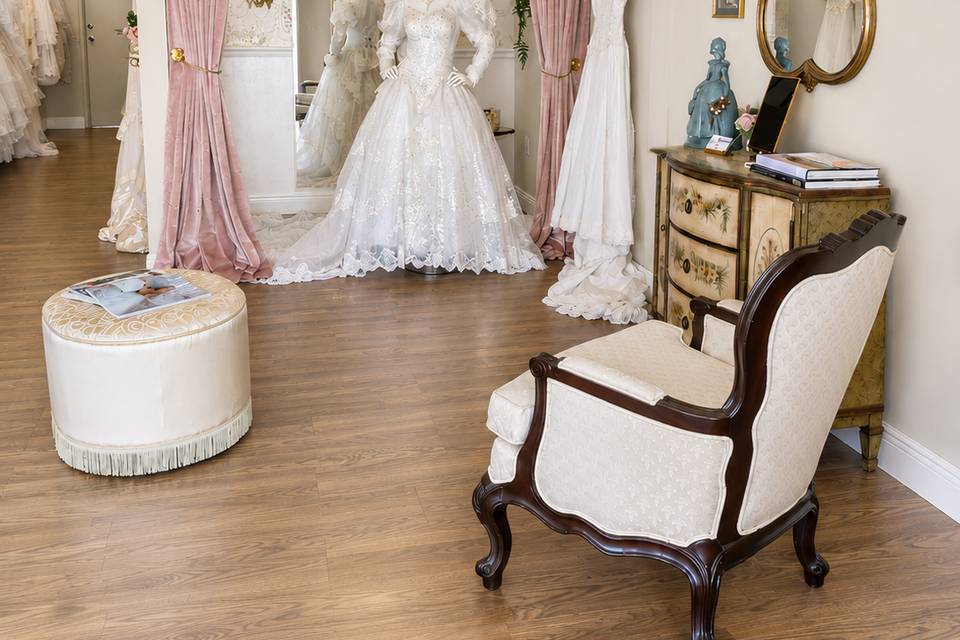 Dressing area