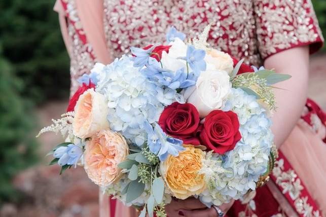 Gorgeous bridal bouquet