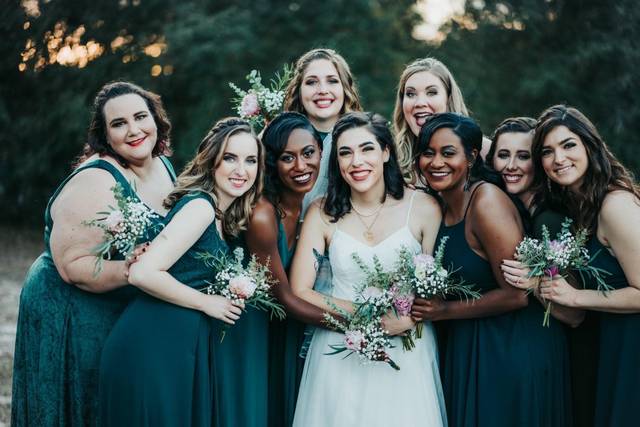 Hair and makeup on this group