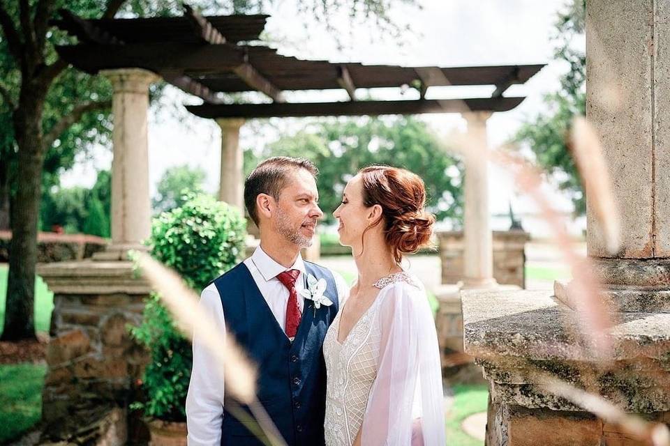 Bridal updo