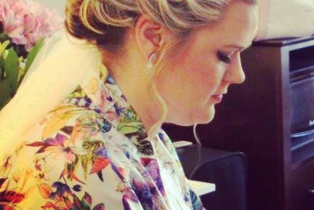 French braided bun