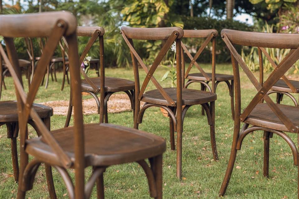 Garden Wedding  - Bamboo Chair