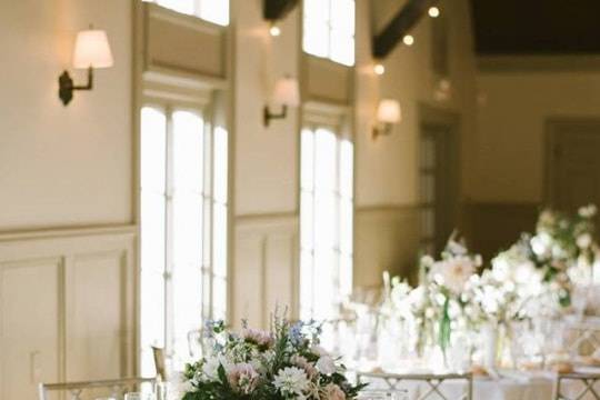 Indoor ceremony area