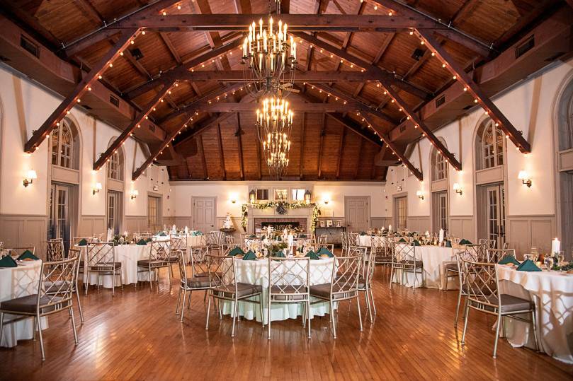 Rustic ballroom