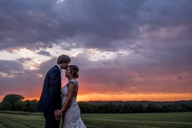 Sunset kisses