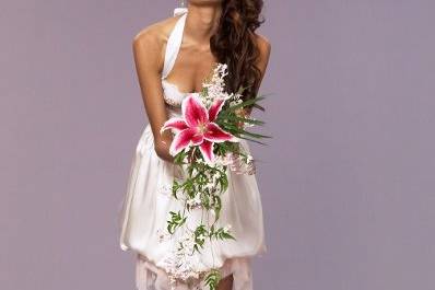Deborah Lindquist's Green Wedding dresses are created with eco friendly fabrics. 808 573 8196