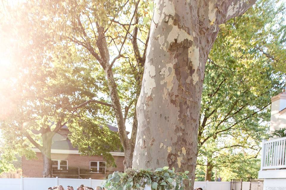 Wedding day signage