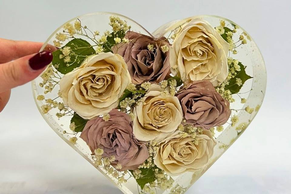 Heart-Shaped Resin