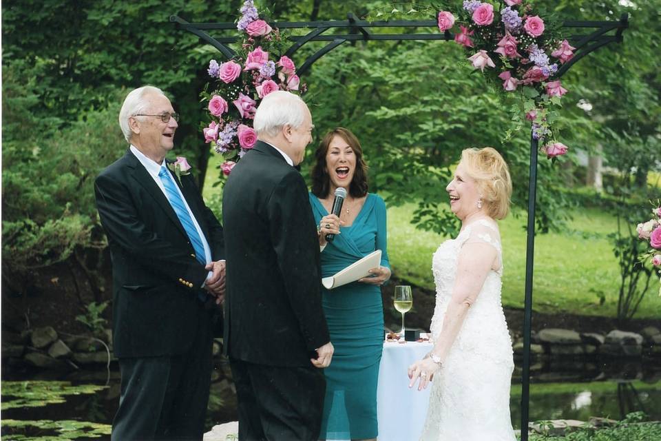 Barbara Biziou, Wedding Officiant