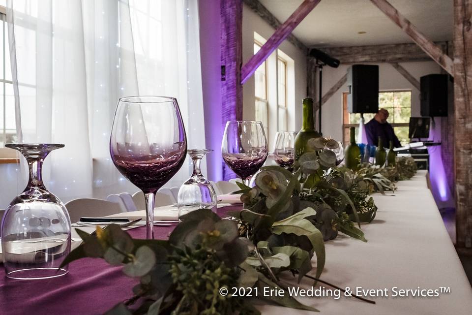 Wedding at a Winery