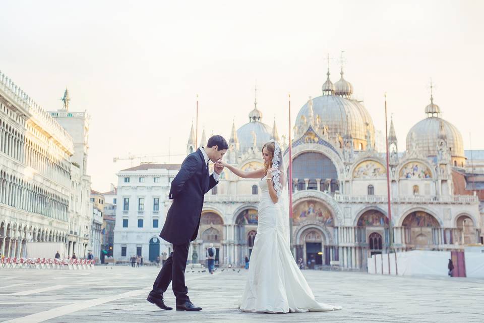 A wedding in Venice