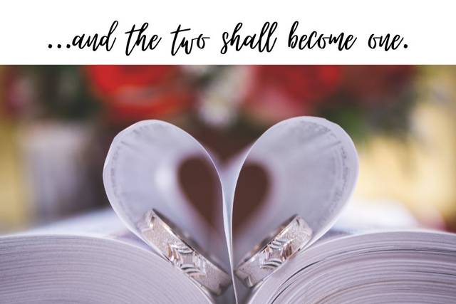 And the two shall become one