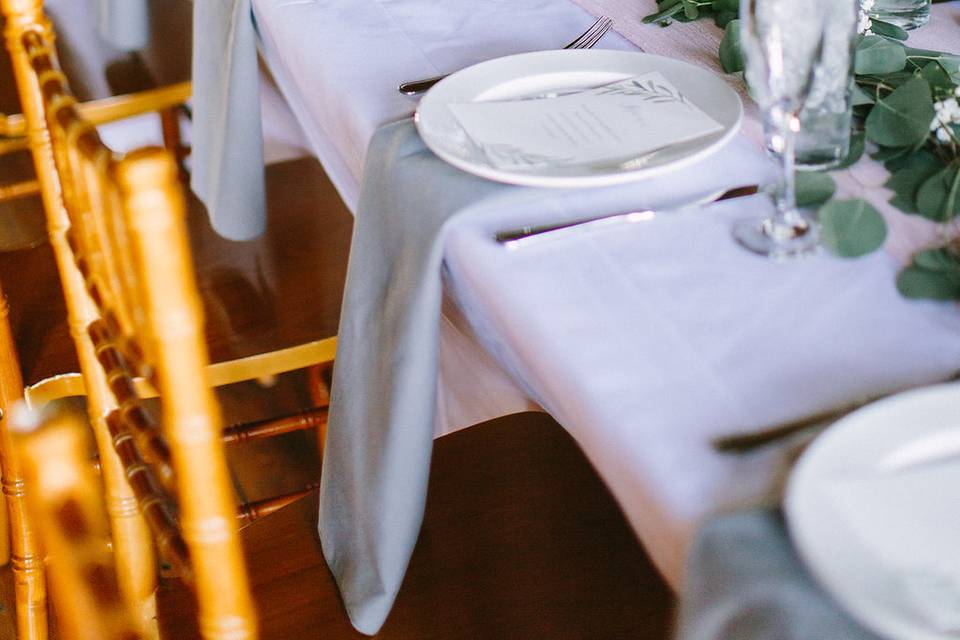 Reception in our hayloft