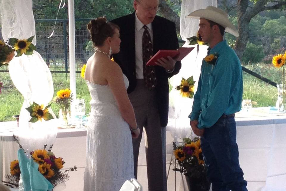 Cowboy Country Wedding