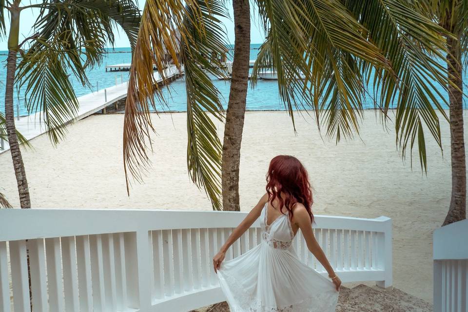 Walkway to the beach