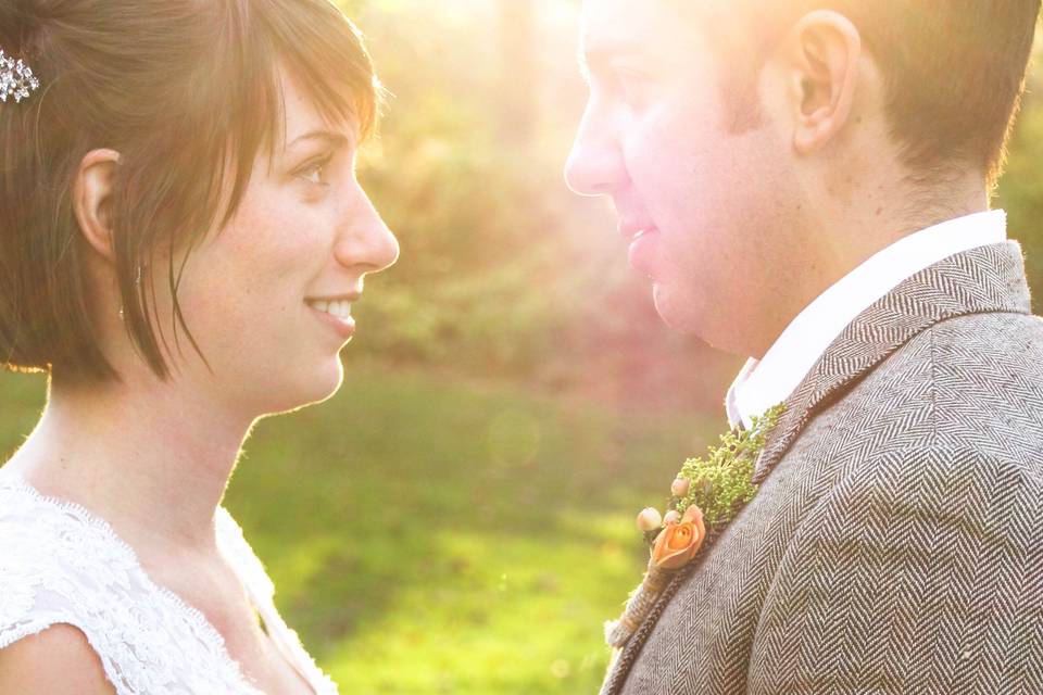 Golden hour love.