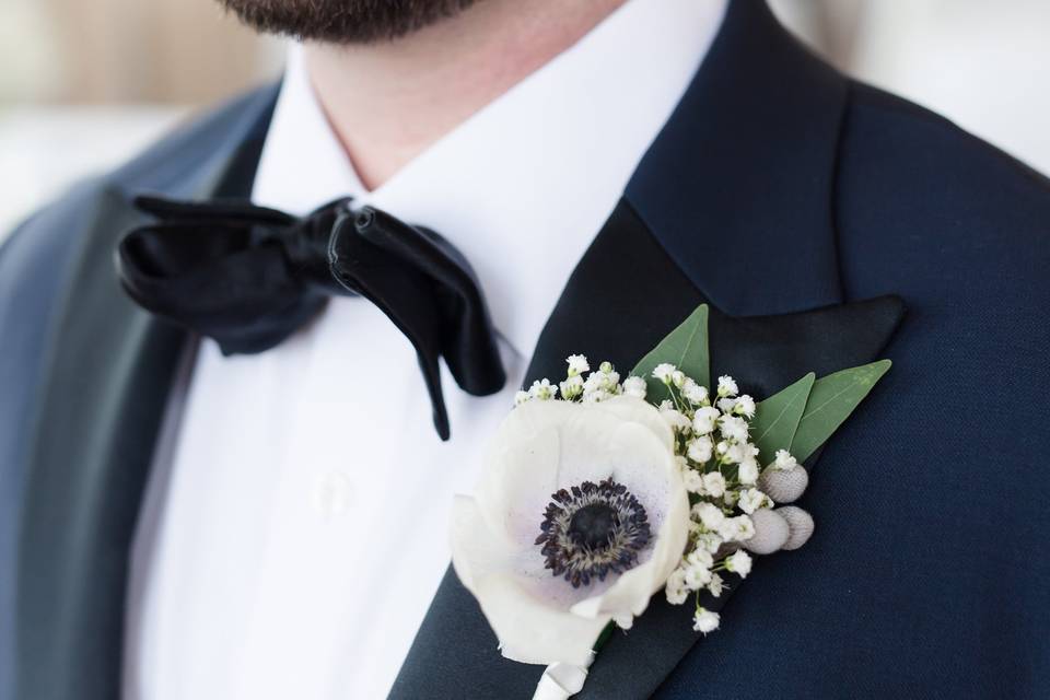 Happy groom