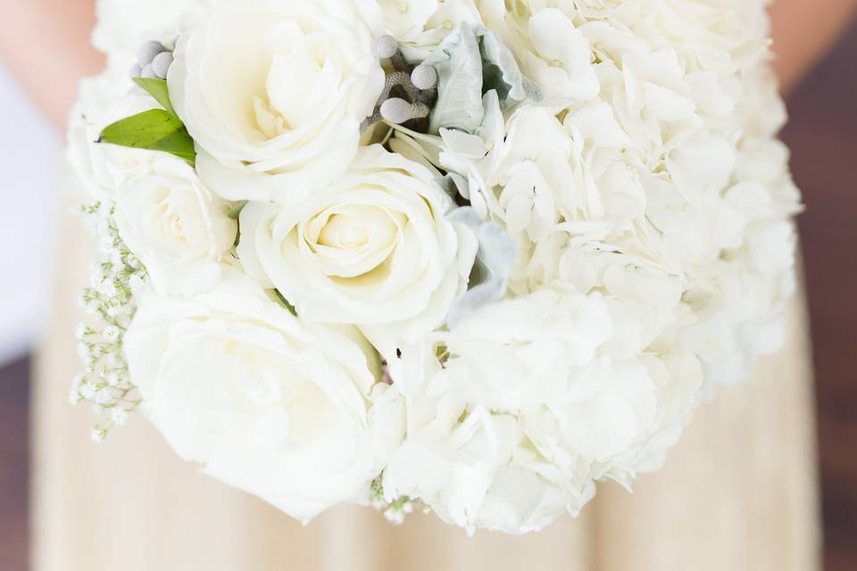 Large white bouquet