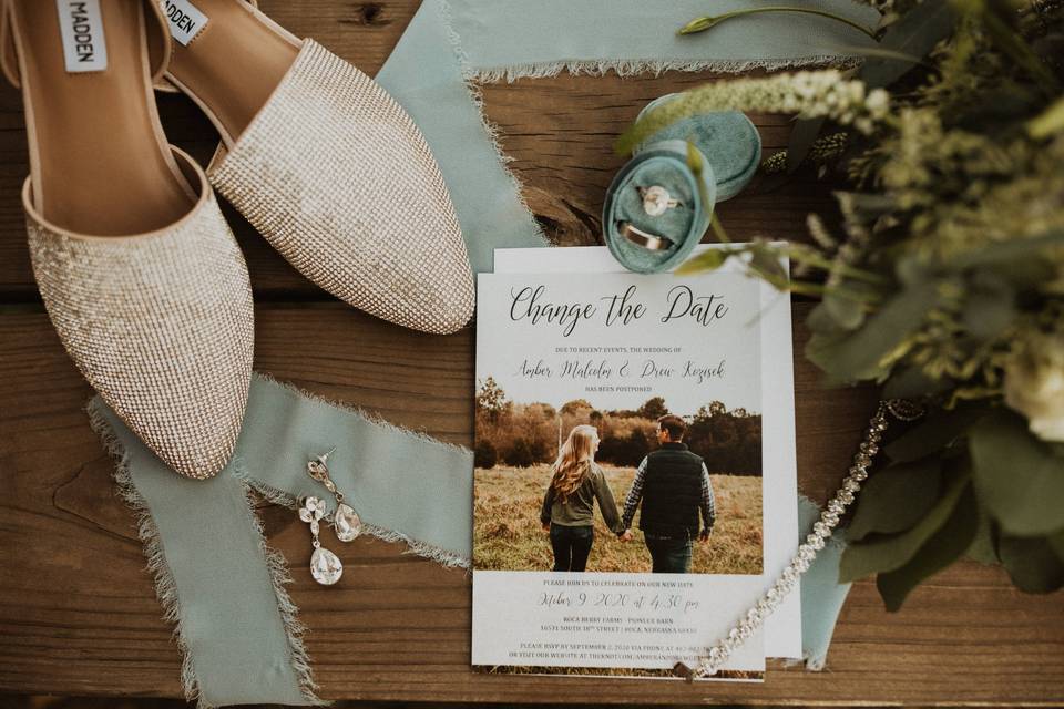 Personalized save-the-dates