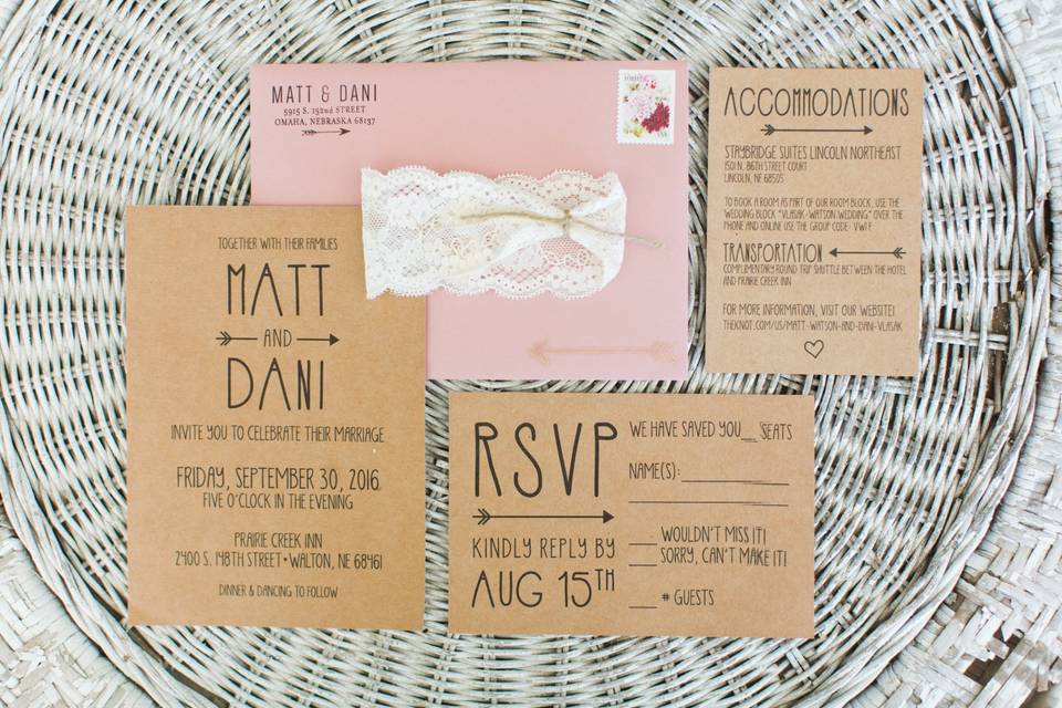 KRISTIN + ANDY | Signage