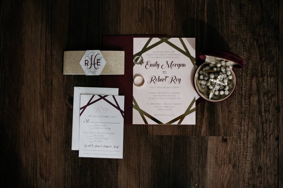 EMILY + ROB | Invites