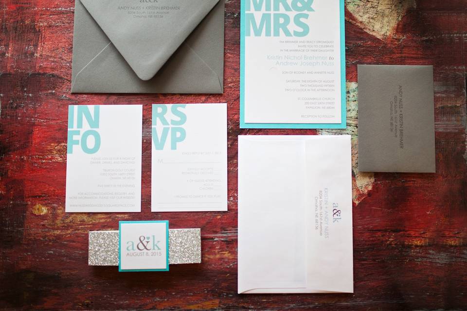 KRISTIN + ANDY | Invites