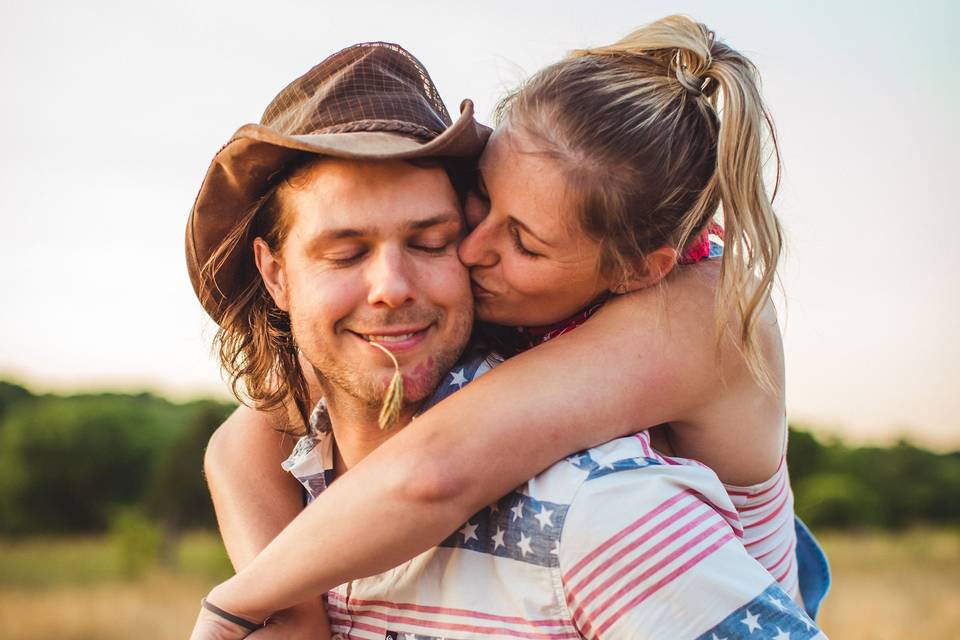 Engagement portrait