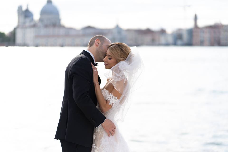 Luxury wedding hair Venice