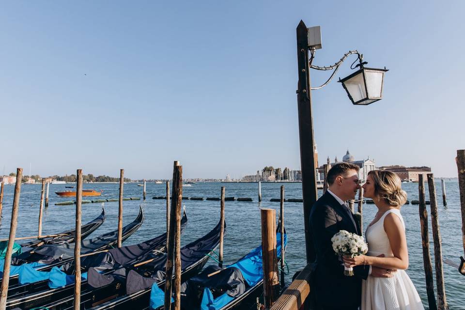 Wedding hair in Venice