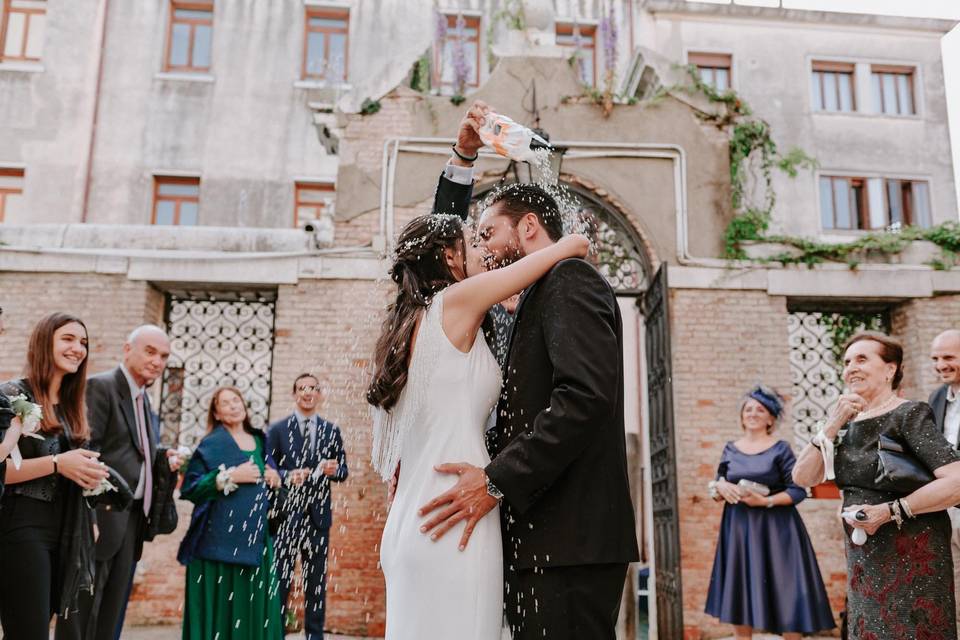 Luxury wedding in Venice