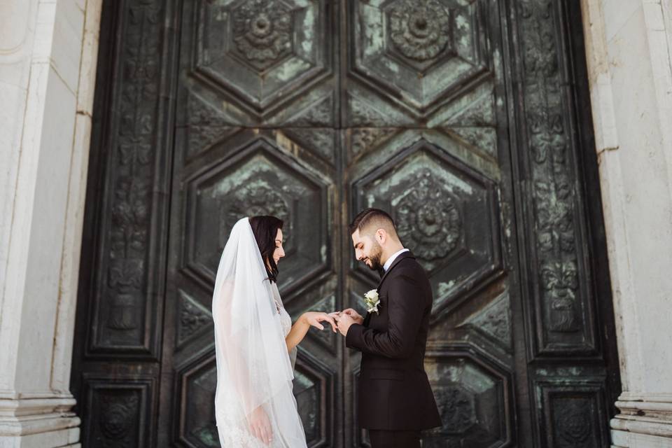 Wedding hairstylist in Italy