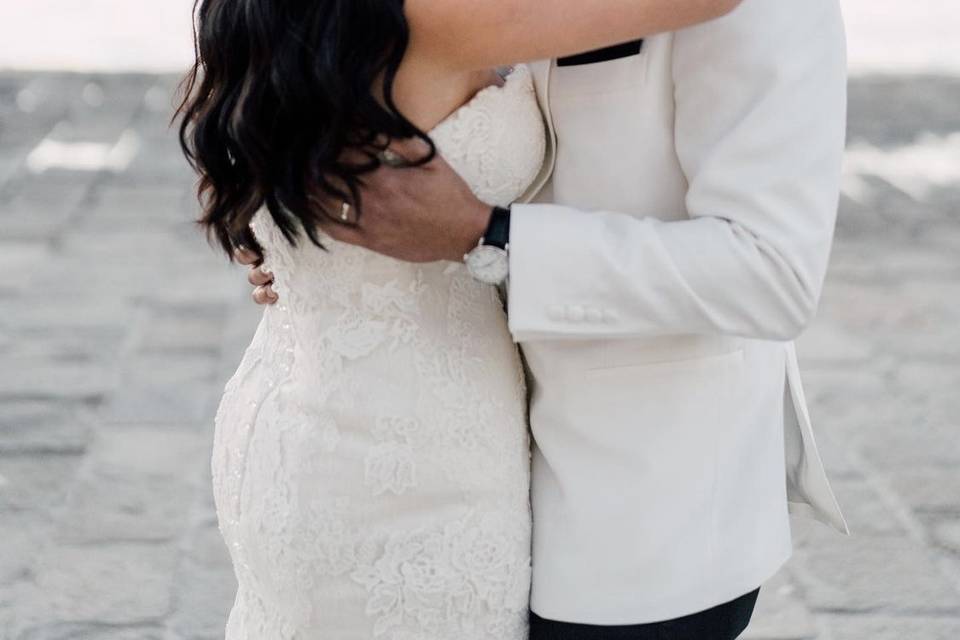 Bridal hair waves Venice