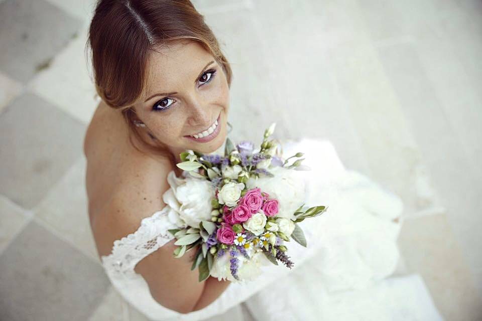 Wedding hair style in Venice