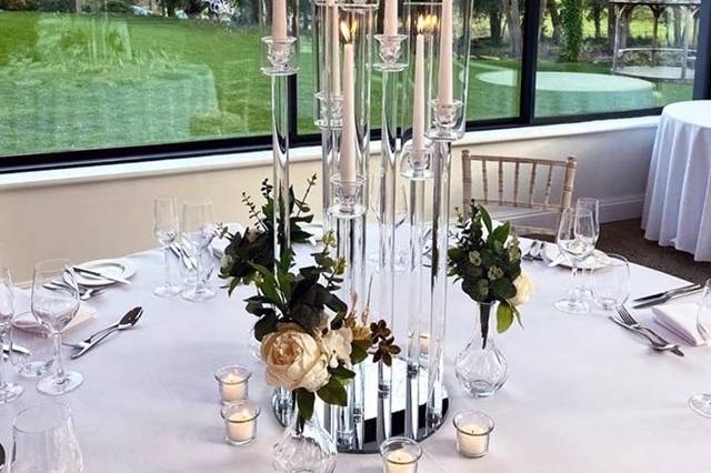 Acrylic Candelabra