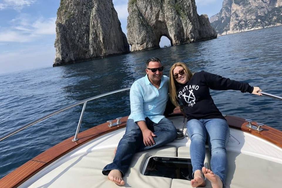 Amalfi Coast Honeymoon Couple