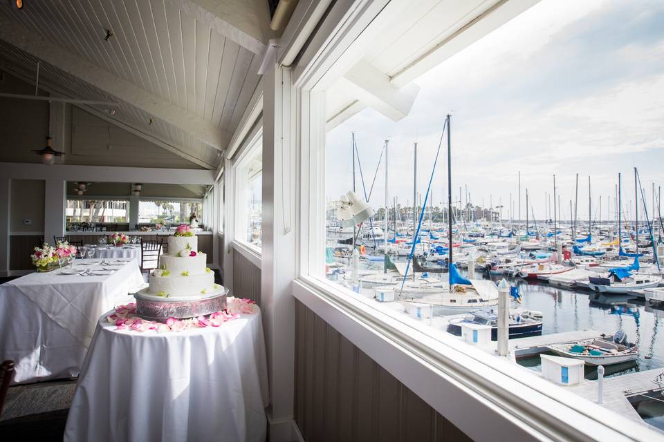 Avalon room reception setup