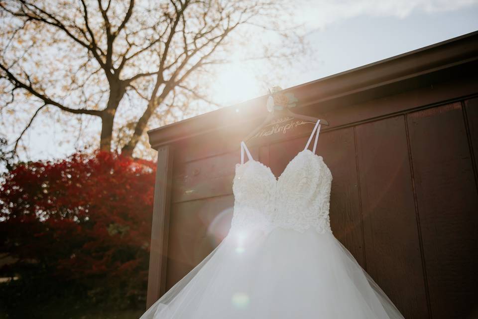 The dress. The sun.