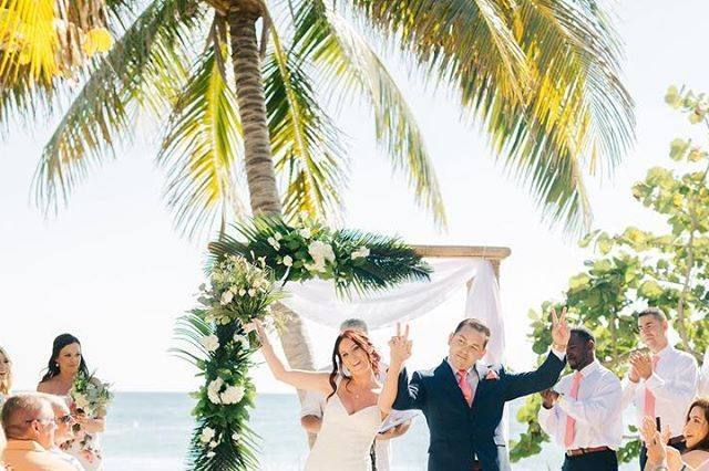 Just married