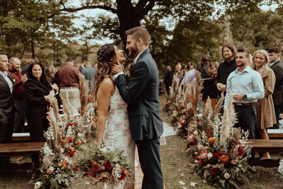 Lakeside ceremony