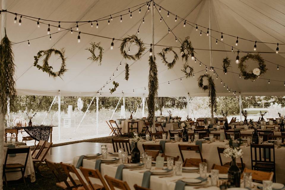 Tent wedding