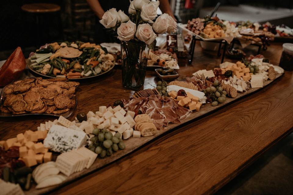 Appetizer spread